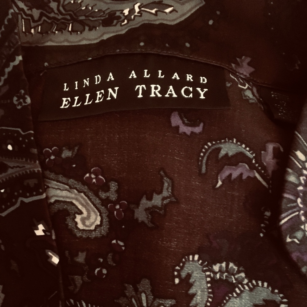 Ellen Tracy petite silk blouse